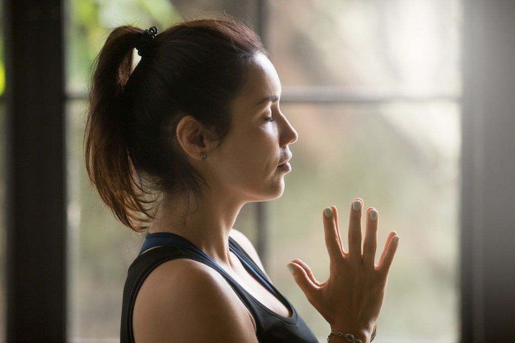 yoga breathing exercise