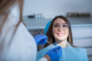 patient in the dental clinic