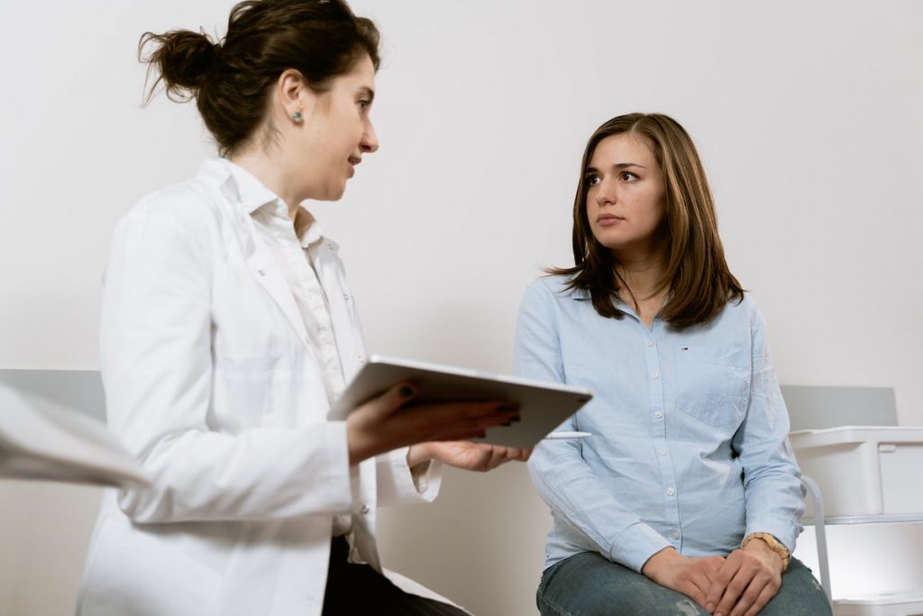 patient and doctor consultation