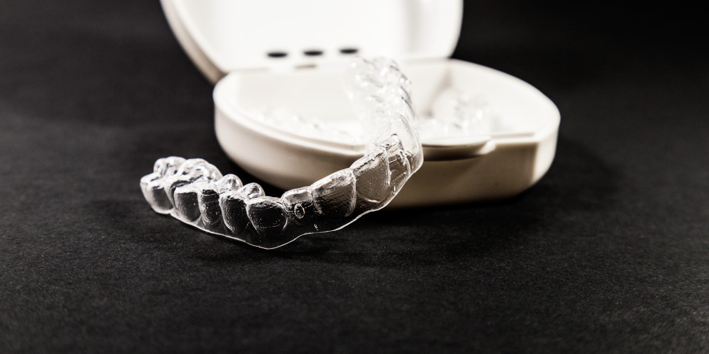 an invisalign with a specialized case