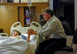 couple in hospital