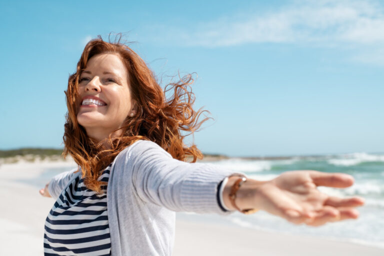 happy woman