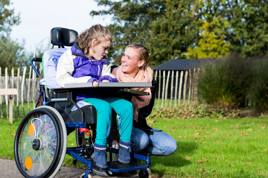 Disabled child and care